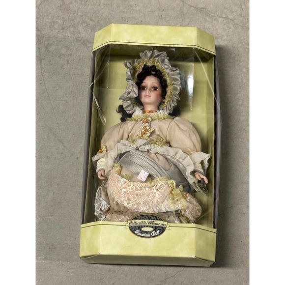 Collectible Memories Porcelain Doll Limited Edition Bisque Fine Heirloom - Picture 1 of 3
